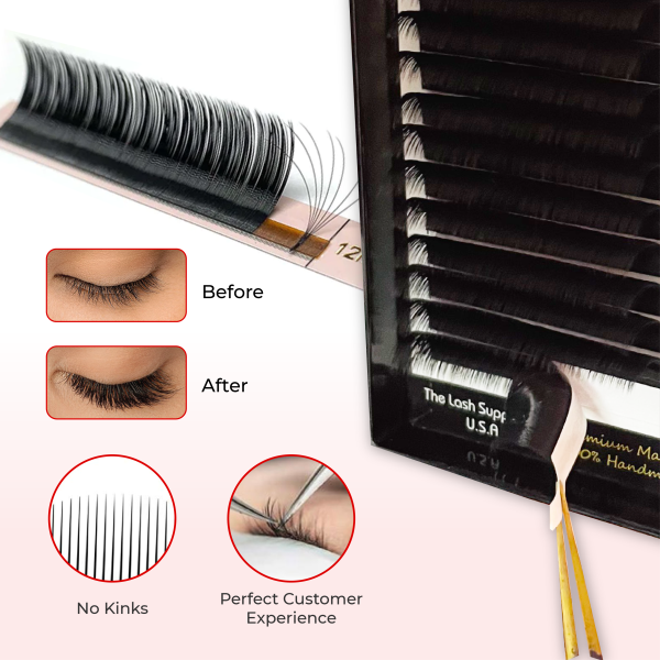 Magic Lash (Easy Fan - Mi tự quạt) - C - 8mm