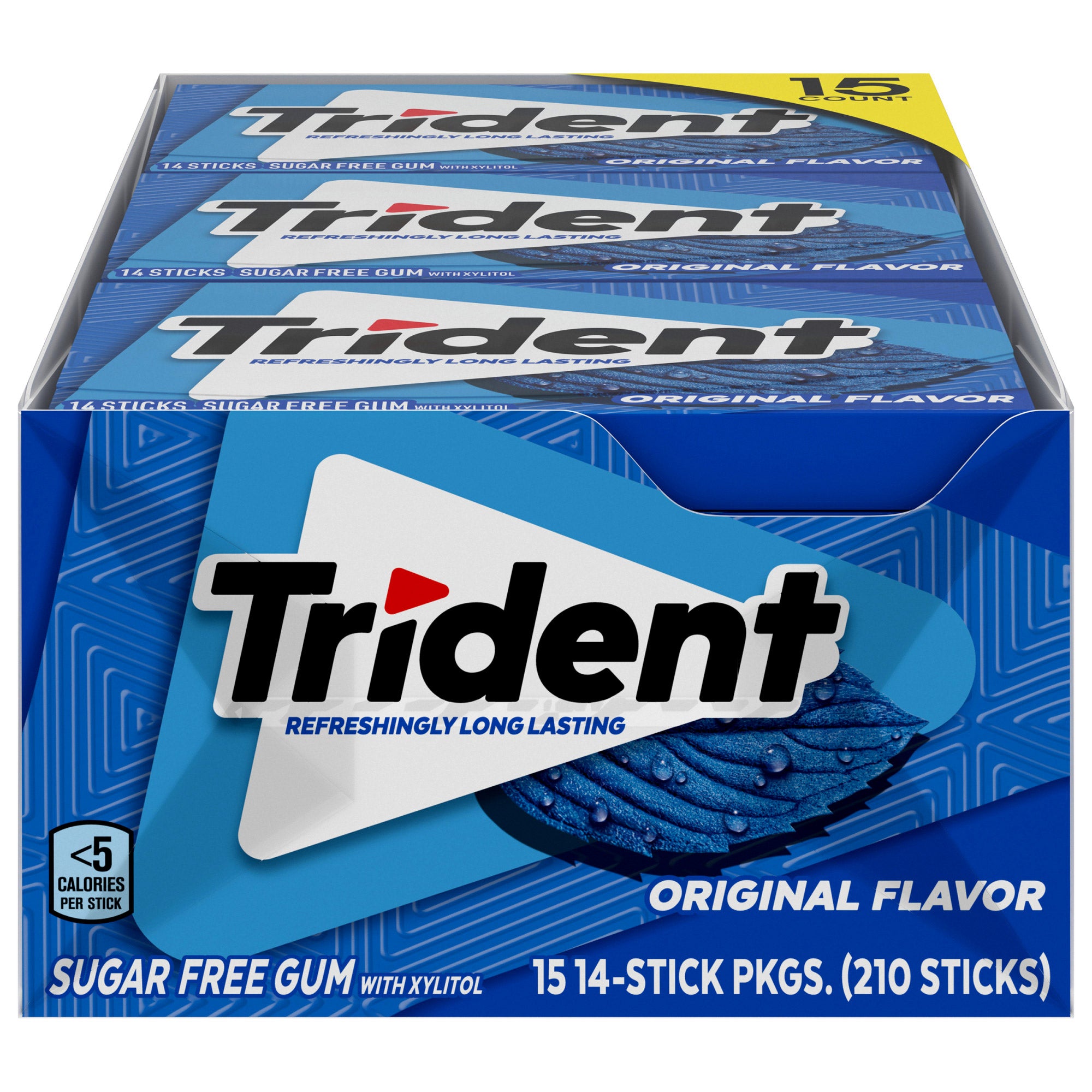 Sugar Free Gum, Original, 14-Count, 15-Pack