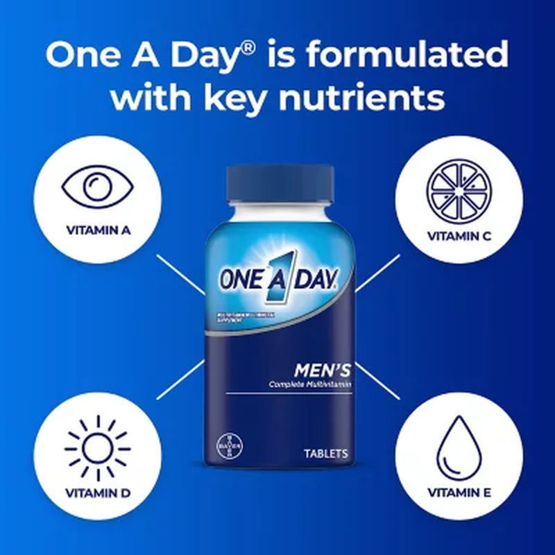 One a Day Men'S Health Formula Multivitamin Tablets, 300 Ct.