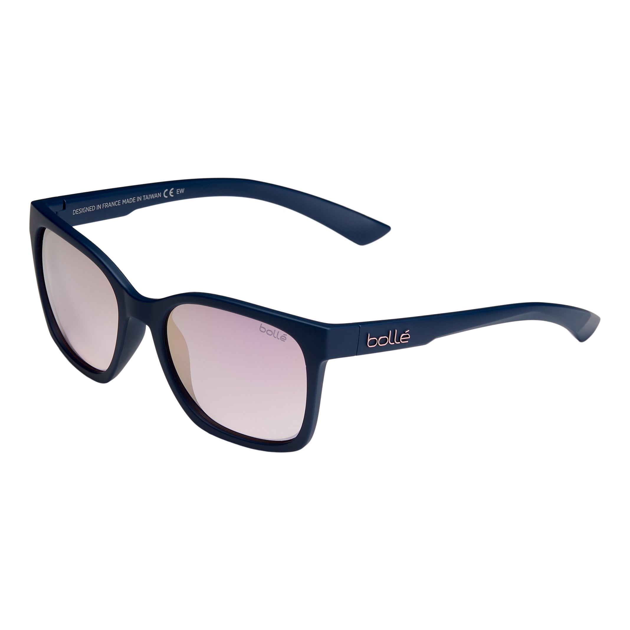 Bolle ADA Matte Blue Gradient Pink Mirror Sunglasses