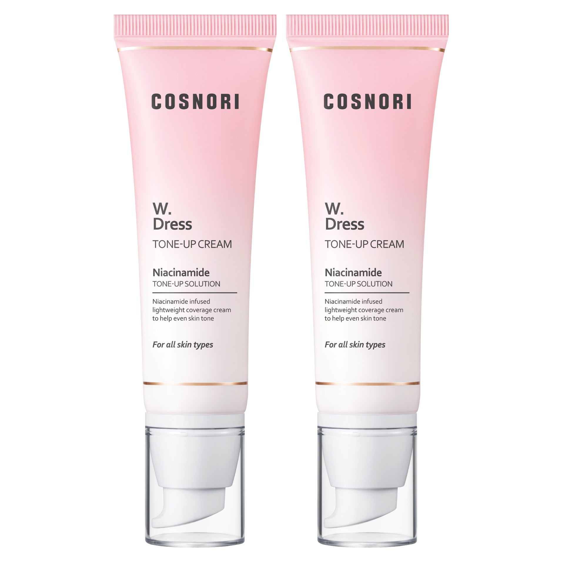 W. Dress Tone-Up Cream, 1.69 Fl Oz, 2-Pack