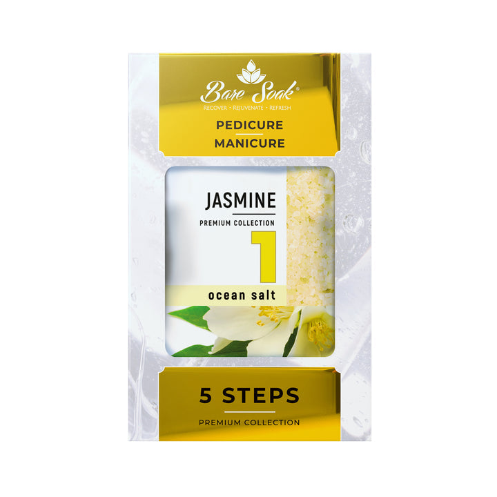 NuRevolution Deluxe 5 bước chăm sóc móng chân - Jasmine