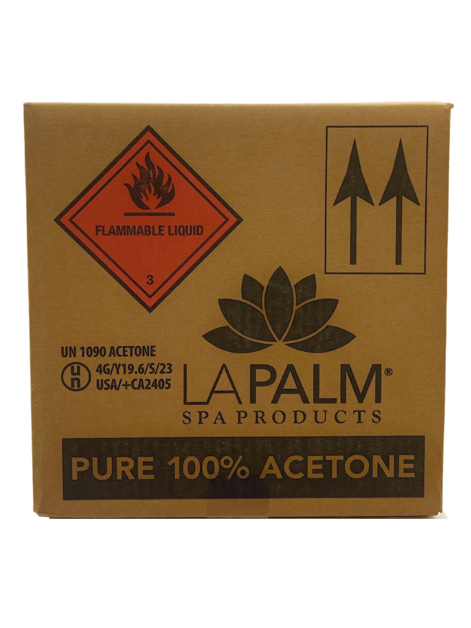 Acetone nguyên chất 100% LA PALM - Vỏ