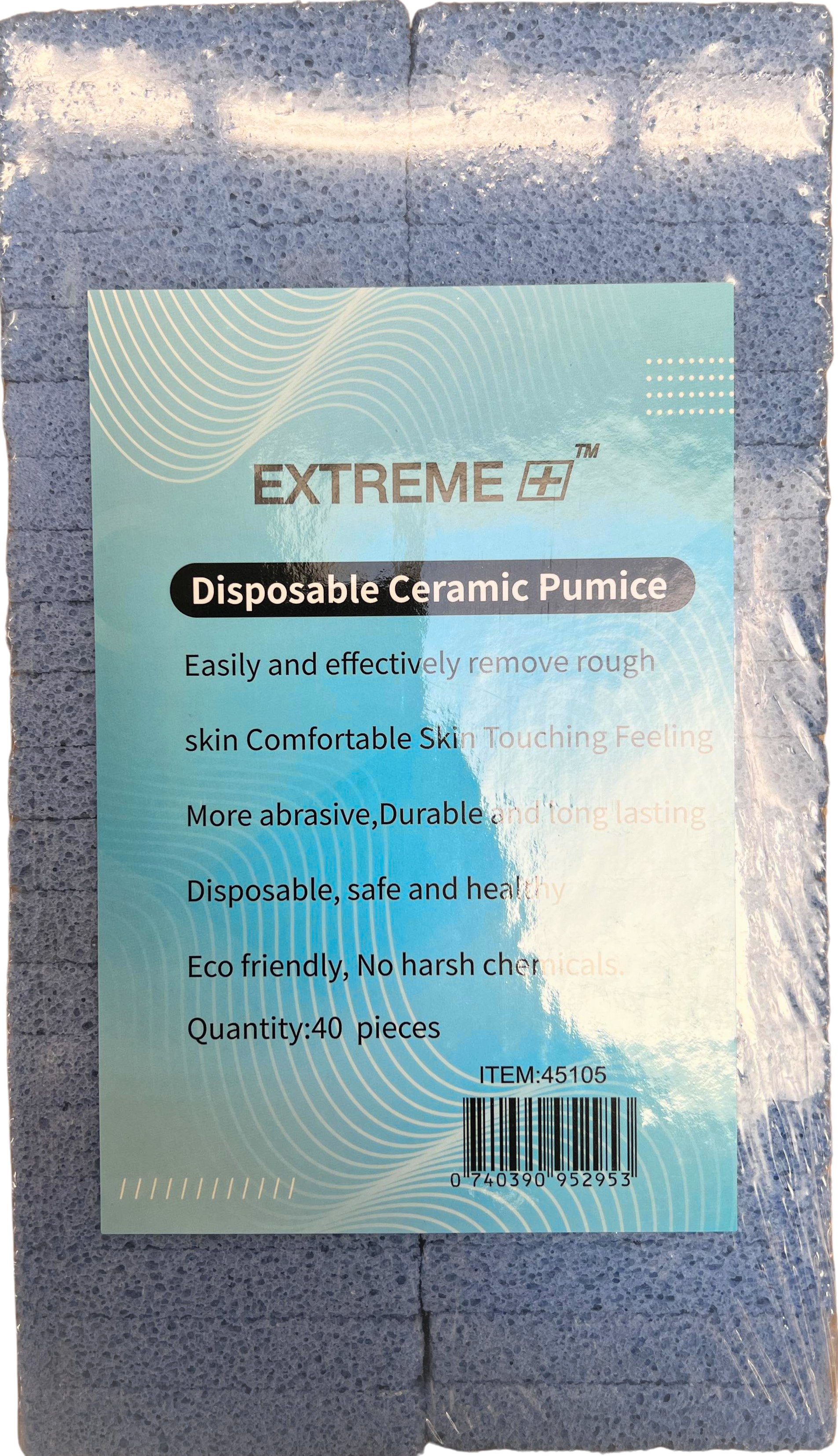 Đá bọt dùng một lần Extreme+ - Màu xanh - Hộp 10 viên
