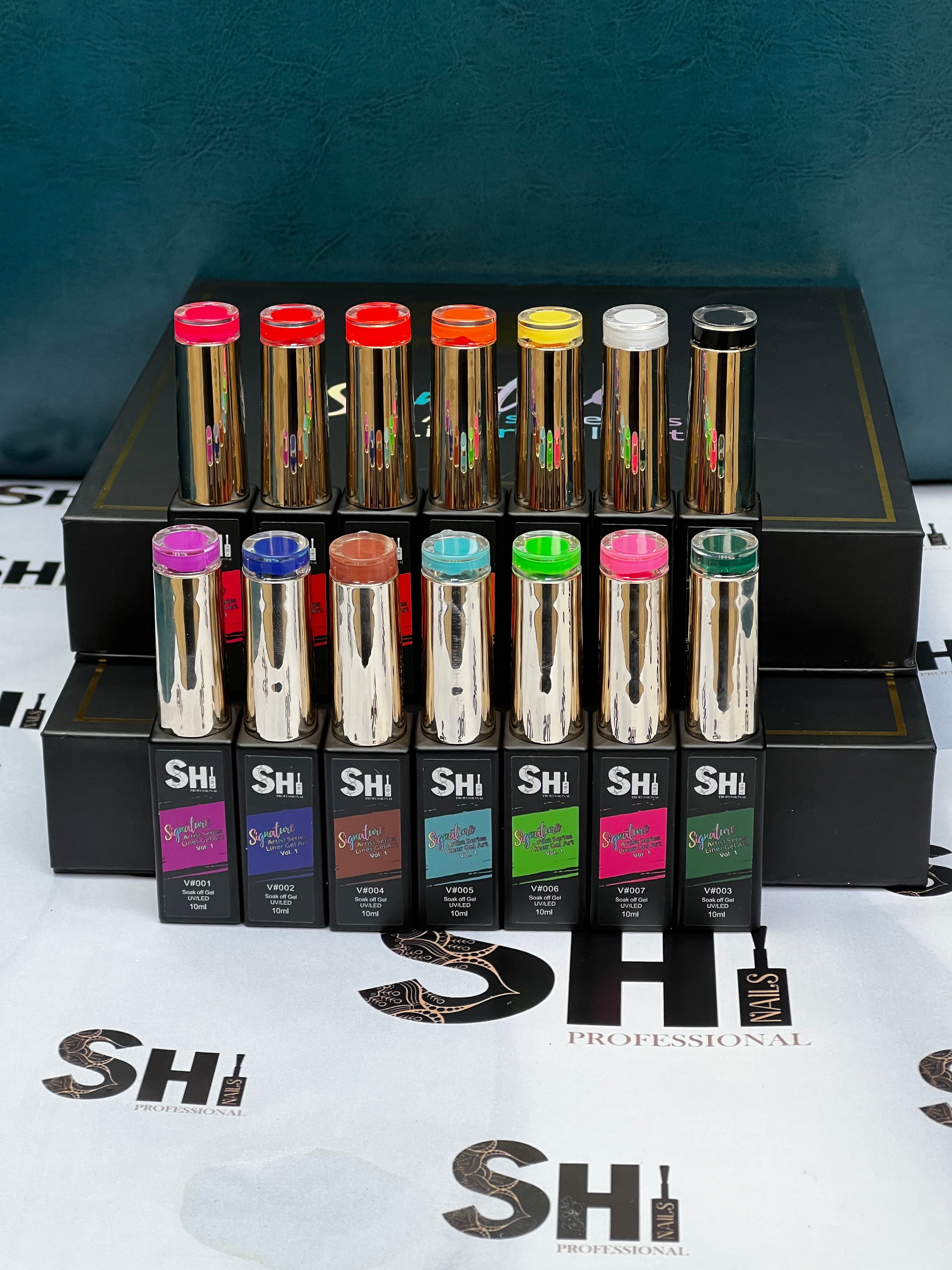 Sơn gel nghệ thuật Signature Artist Series Liner Gel Art Paint Vol 1