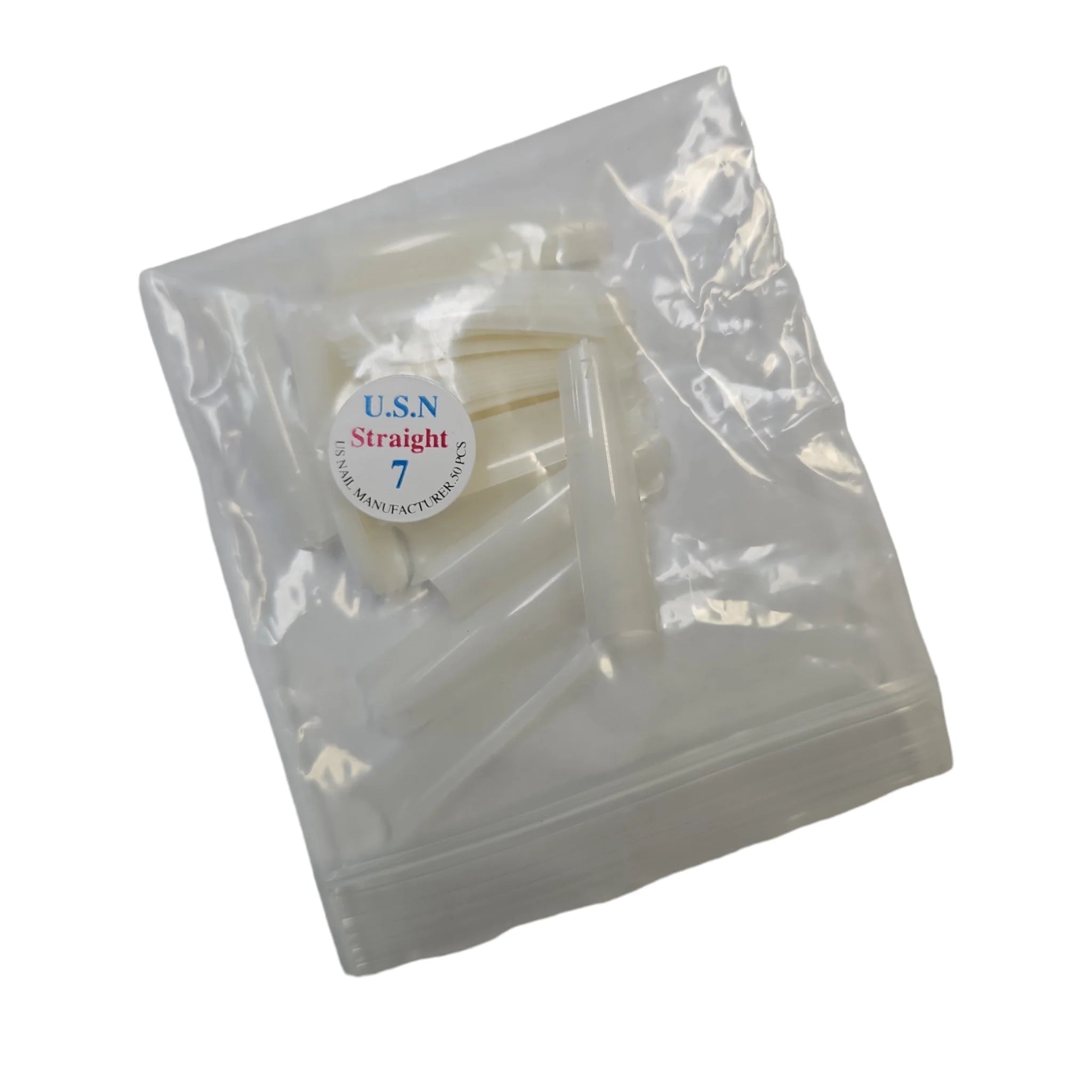 Móng tay USN Straight Natural Tip #7