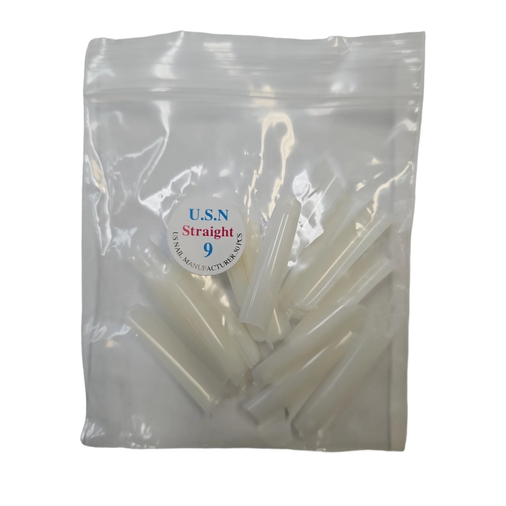 Móng tay USN Straight Natural Tip #9