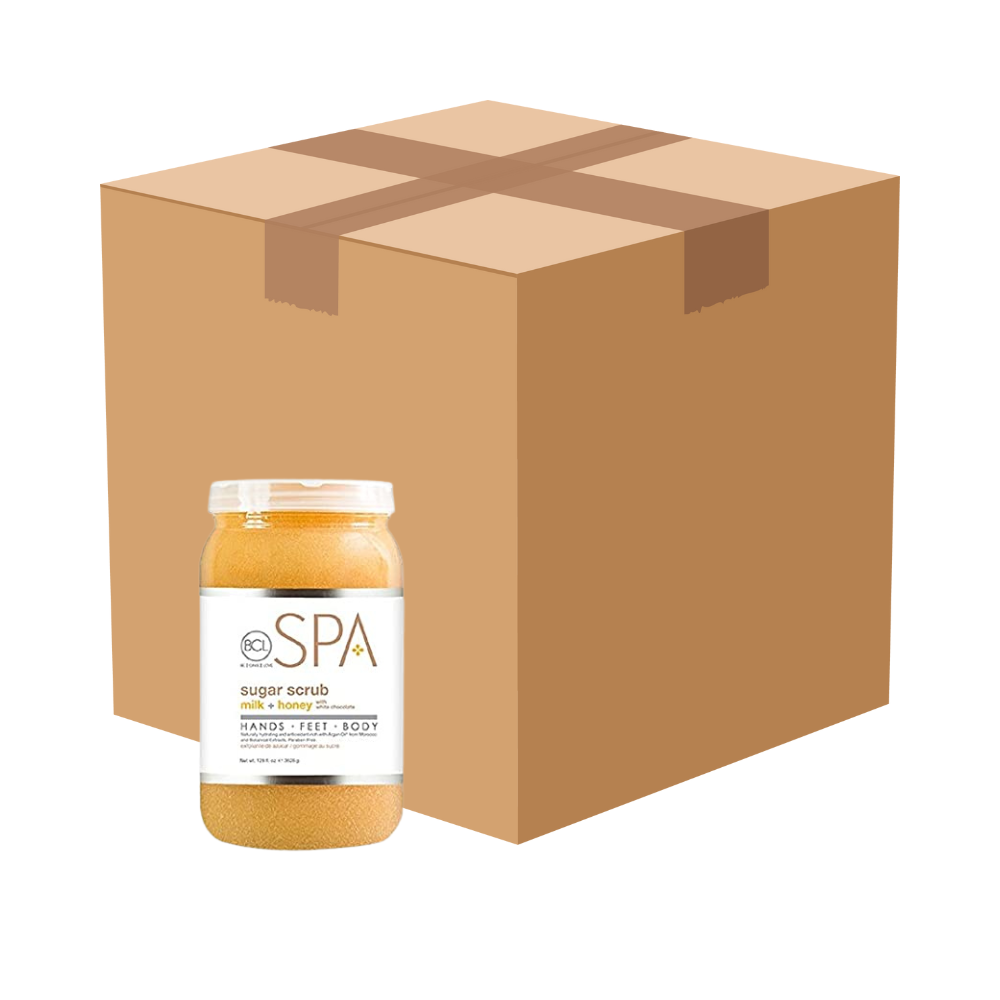 BCL Spa Sugar Scrub Milk & Honey With White Chocolate 128 oz