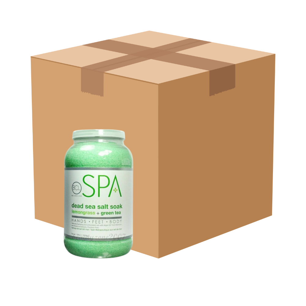 BCL Spa Ngâm Muối Biển Chết Sả & Trà Xanh (128 oz)