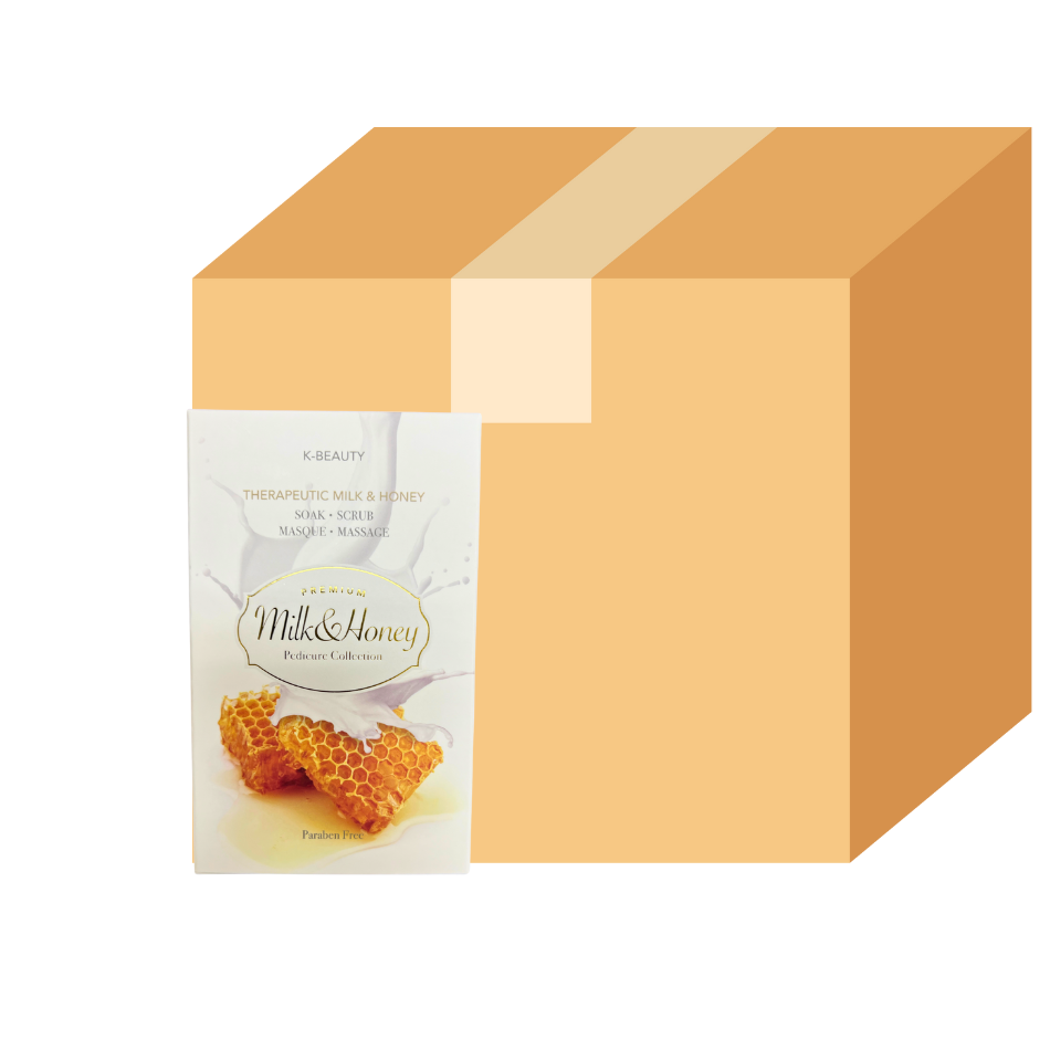 Bộ sản phẩm chăm sóc móng chân cao cấp Codi K-Beauty Deluxe 4 bước - M&H - Hộp 120