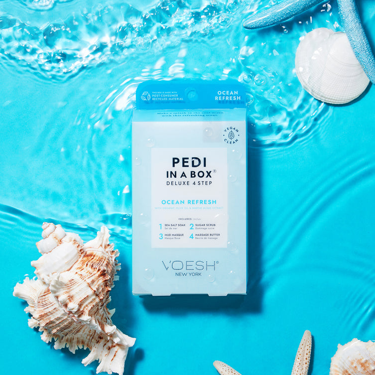 VOESH Deluxe Pedicure 4 Step - Ocean Mint***ĐANG BÁN $117/THÙNG***