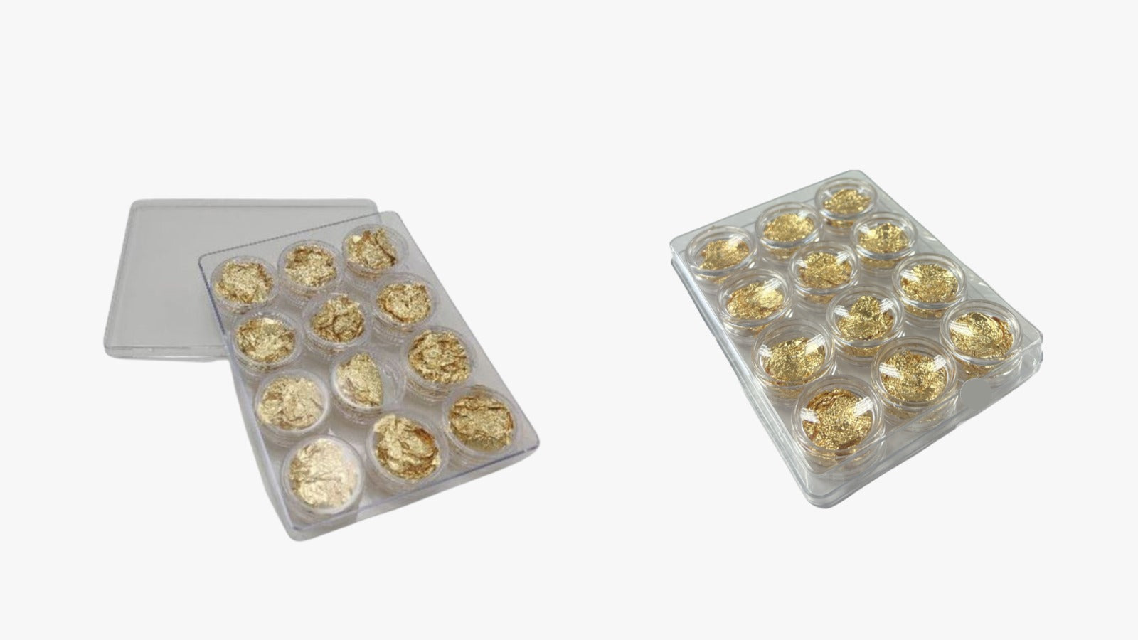 Nghệ thuật ép kim - Vàng - Hộp 12 cái