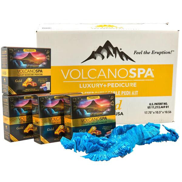 LP VOLCANO SPA 10 bước - Vàng - Bộ sản phẩm