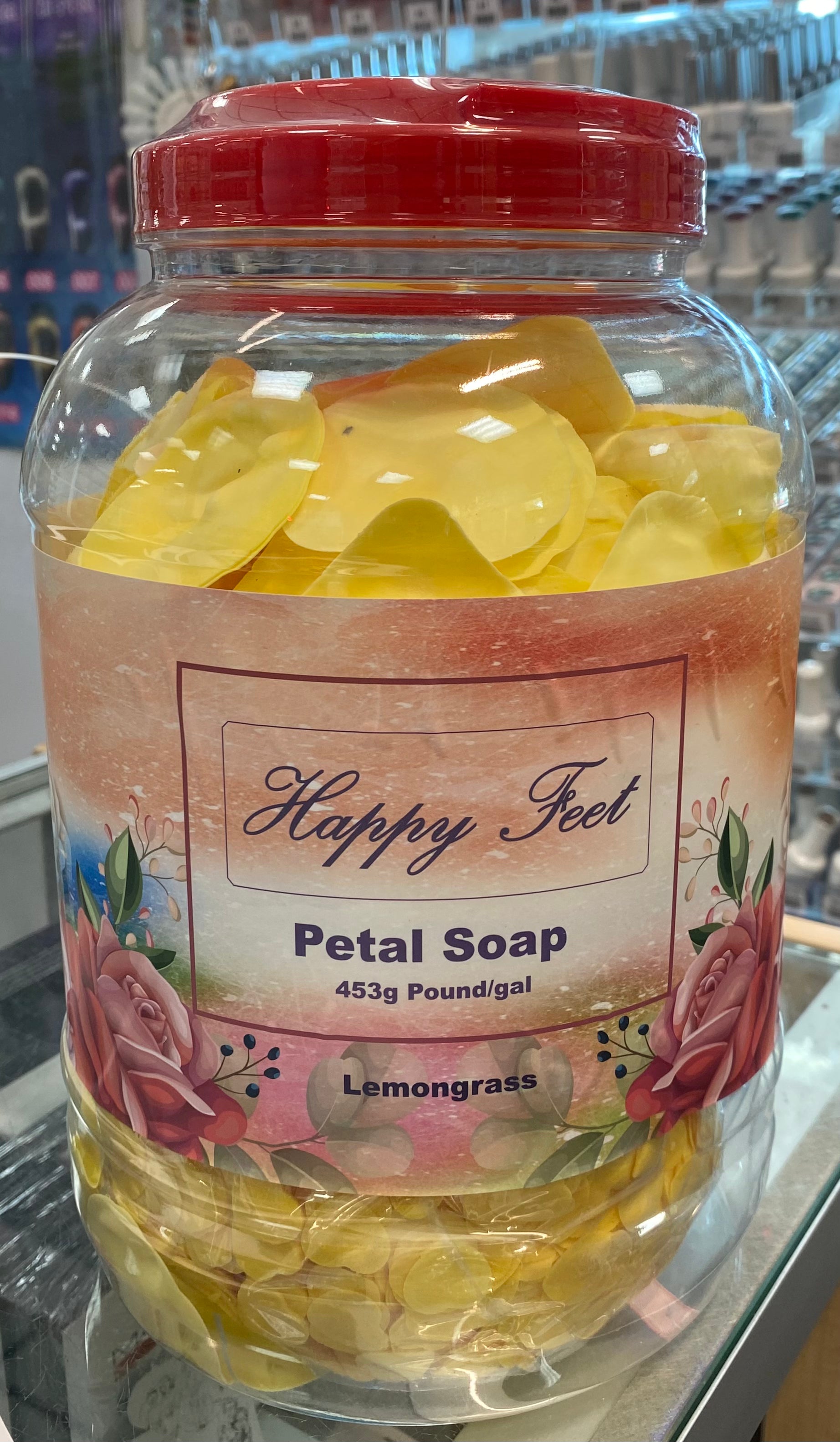 Ngâm chân HappyFeet Petal Soak For Spa - Sả - Hộp 4