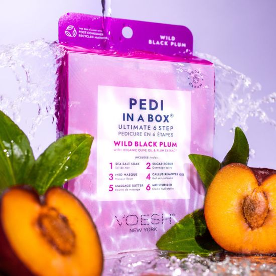 Voesh Pedi In a Box Ultimate 6 Step - Mận đen hoang dã