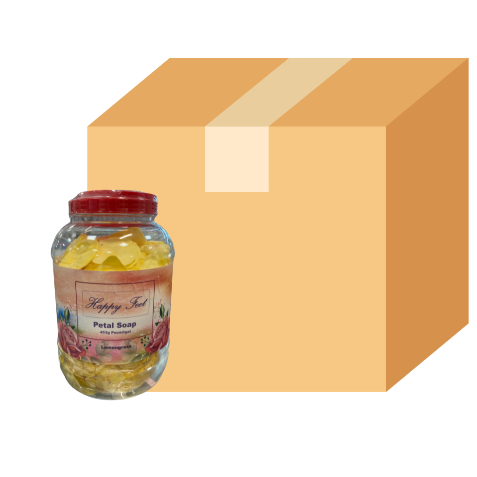 Ngâm chân HappyFeet Petal Soak For Spa - Sả - Hộp 4