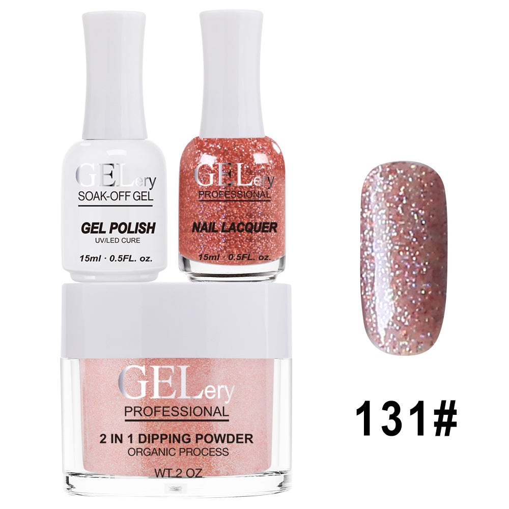 Bộ ba GELery 3 trong 1 - Gel, Sơn mài & Nhúng - #131