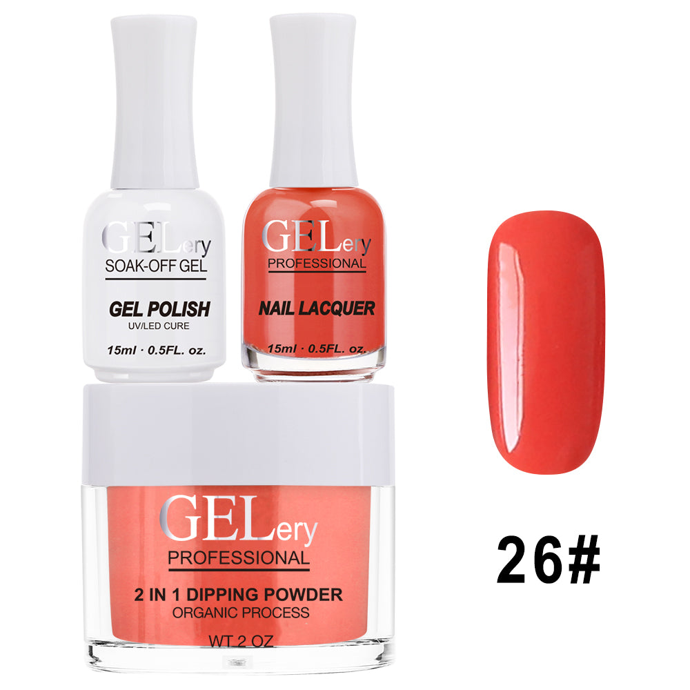 Bộ ba GELery 3 trong 1 - Gel, Sơn mài & Nhúng - #026