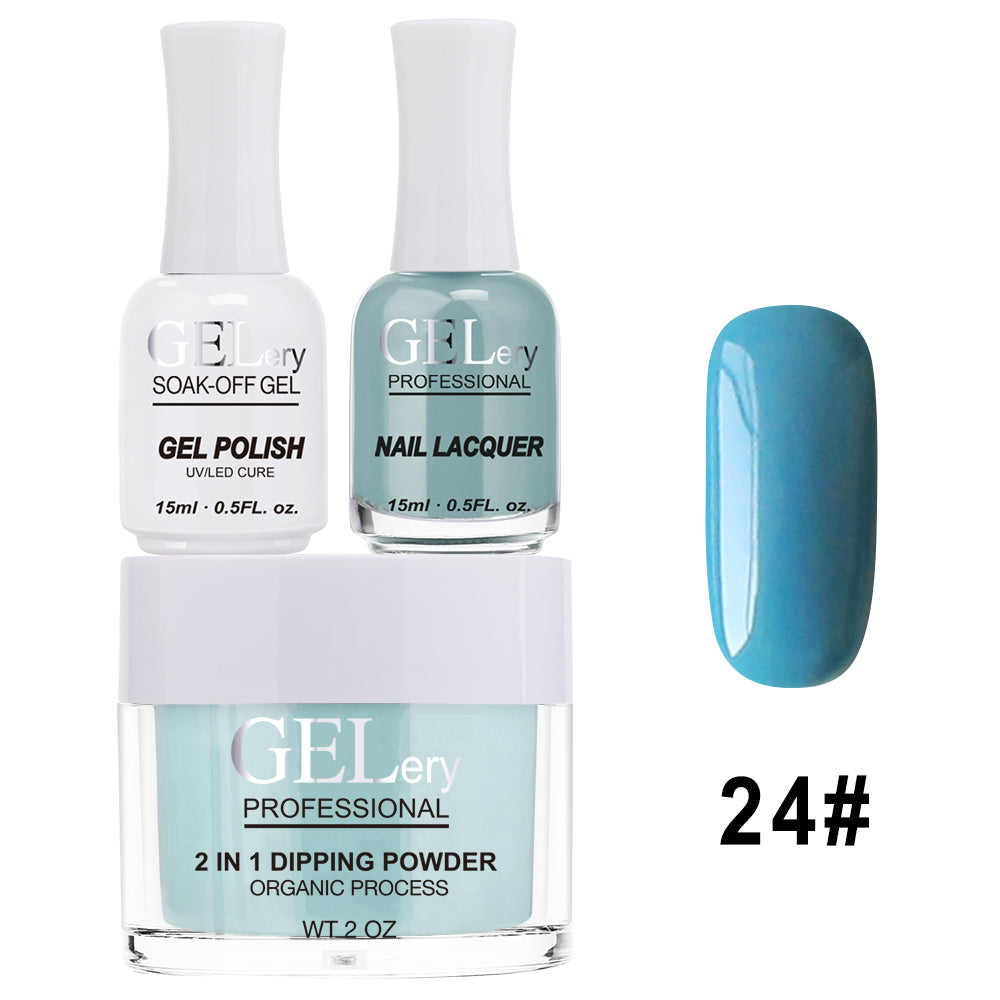 Bộ ba GELery 3 trong 1 - Gel, Sơn mài & Nhúng - #024