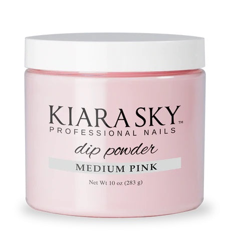 Kiara Sky Dipping Powder Pink & White 10 Oz - Hồng vừa