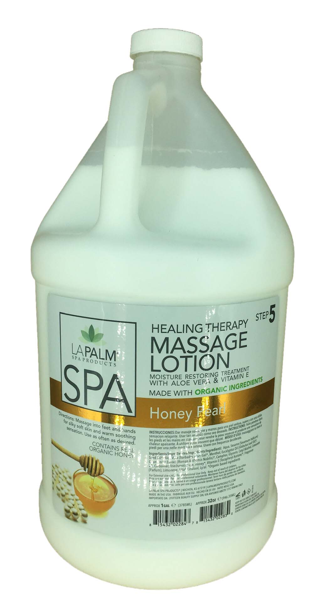 Sữa dưỡng thể La Palm - Honey Pearl - Hộp 4
