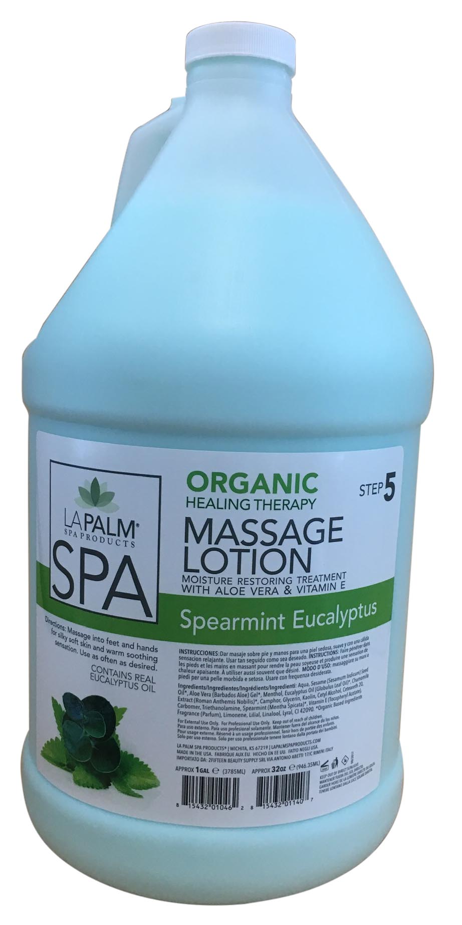 Sữa dưỡng thể La Palm - Hương bạc hà - Hộp 4