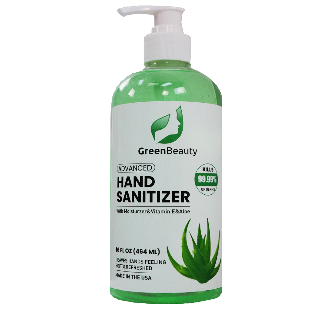 Nước rửa tay khô GreenBeauty 16 oz