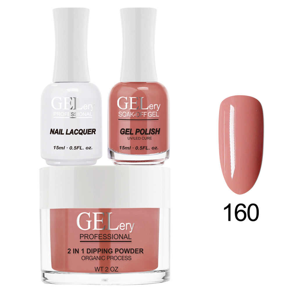 Bộ ba GELery 3 trong 1 - Gel, Sơn mài & Nhúng - #160