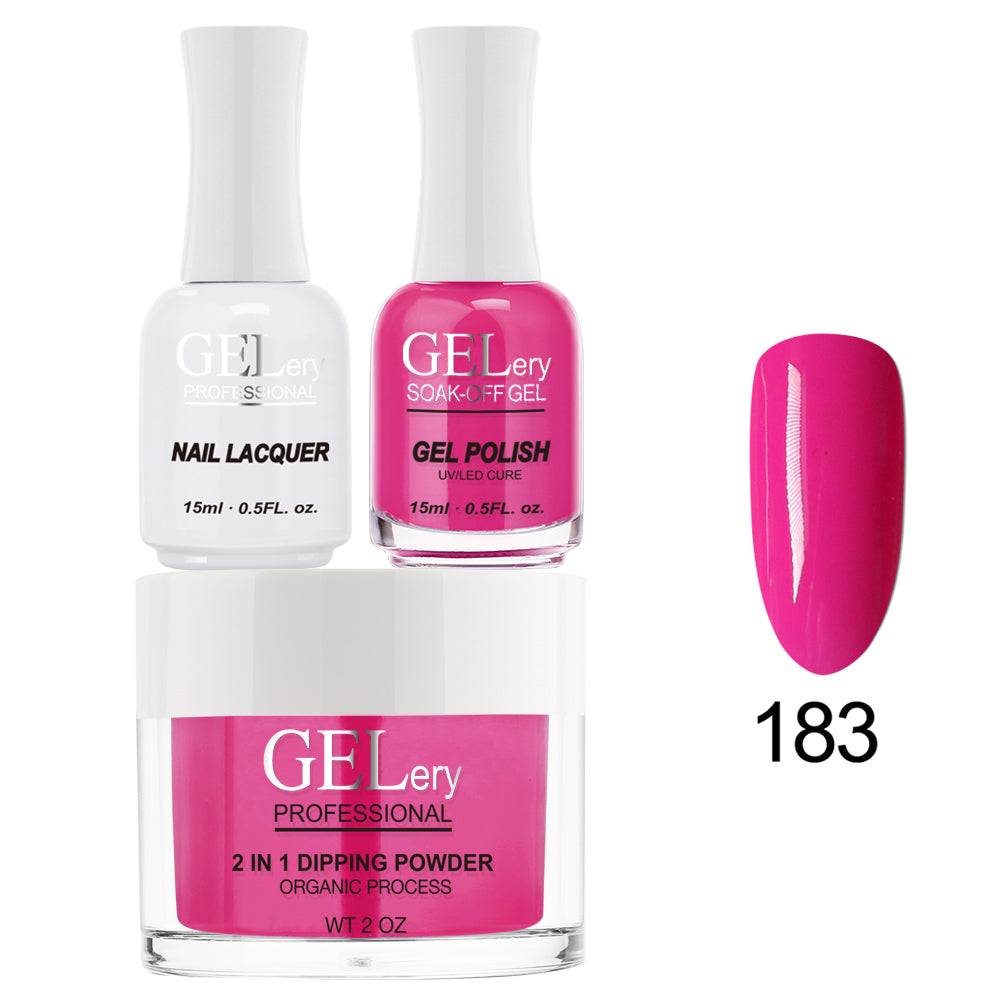 Bộ ba GELery 3 trong 1 - Gel, Sơn mài & Nhúng - #183