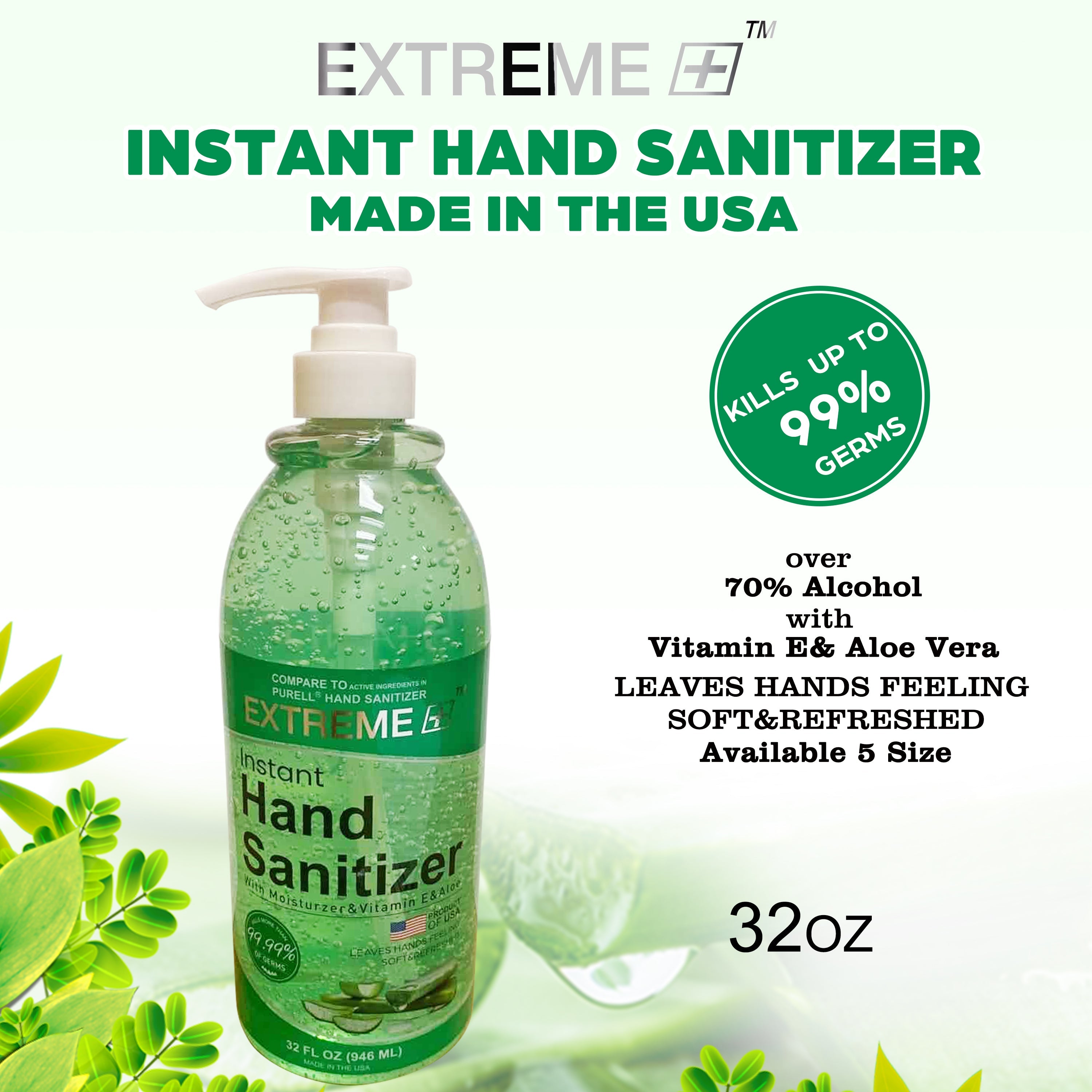 Nước rửa tay khô GreenBeauty 16 oz