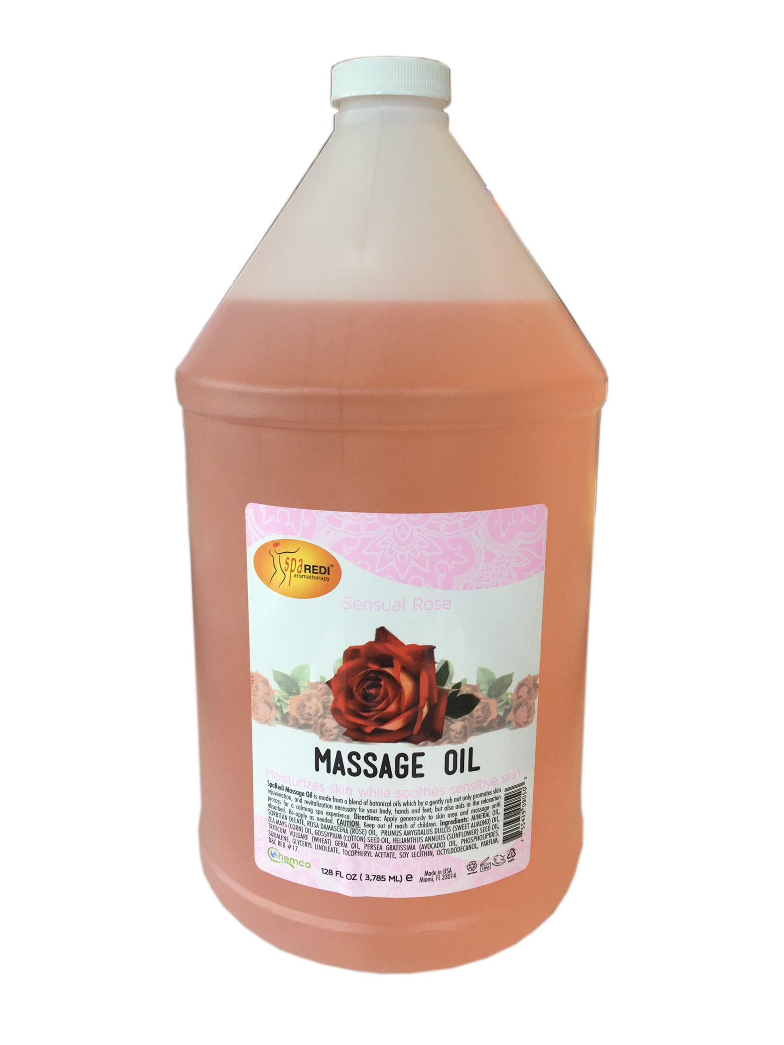 Dầu massage móng Chemco Pro - Hoa hồng - Hộp 4