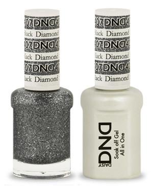 DND - Gel & Lacquer #407 Black Diamond Star