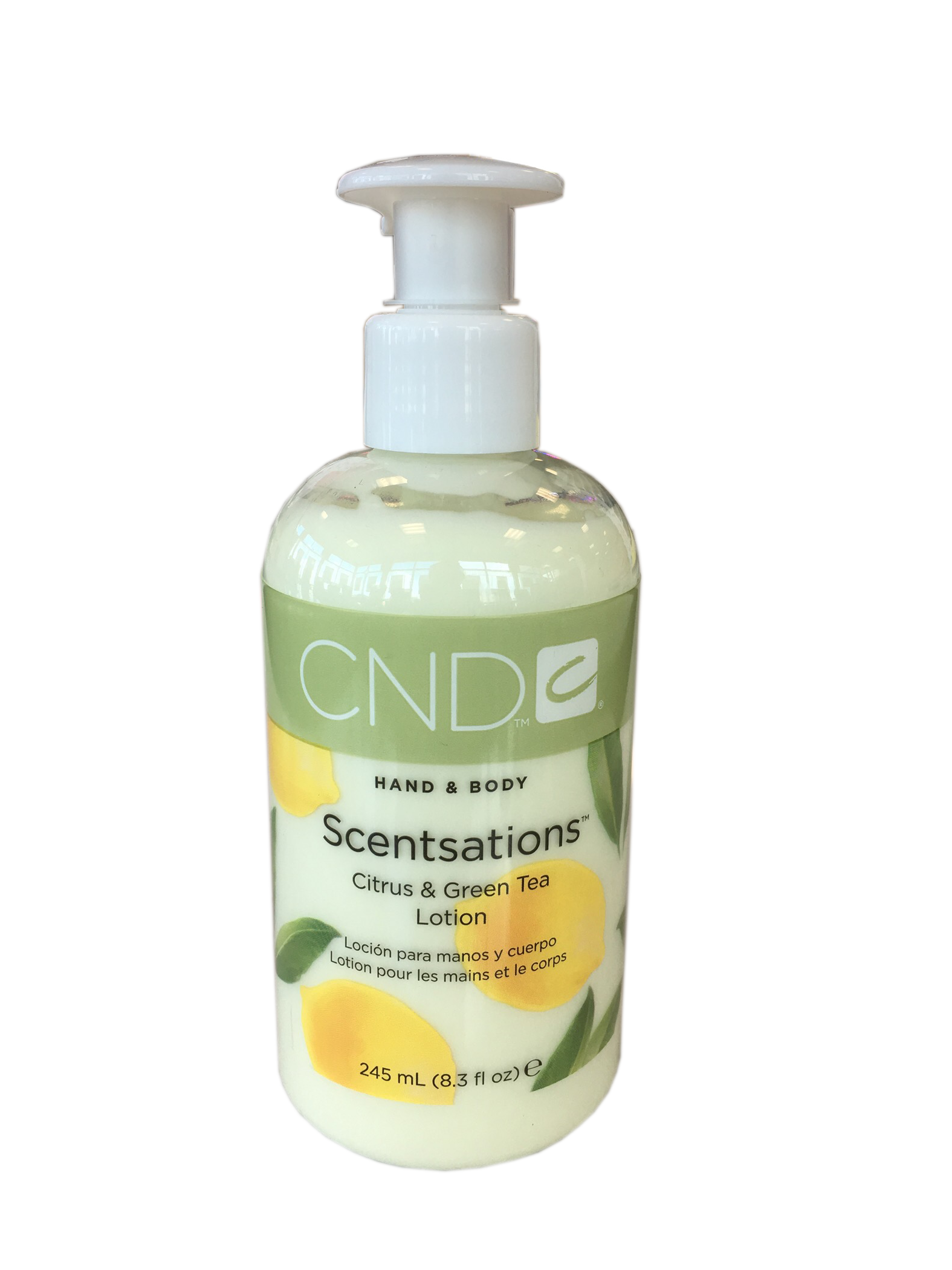 Sữa dưỡng thể và tay CND Holiday - Hương cam chanh và trà xanh - 8,3 oz