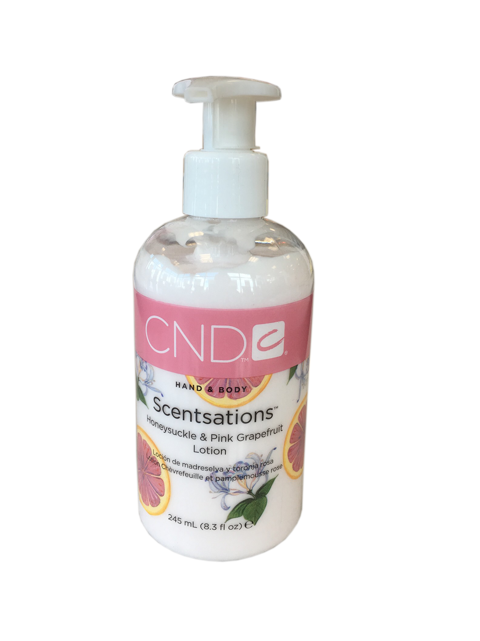Sữa dưỡng thể và tay CND Holiday - Kim ngân & Hồng - 8,3 oz