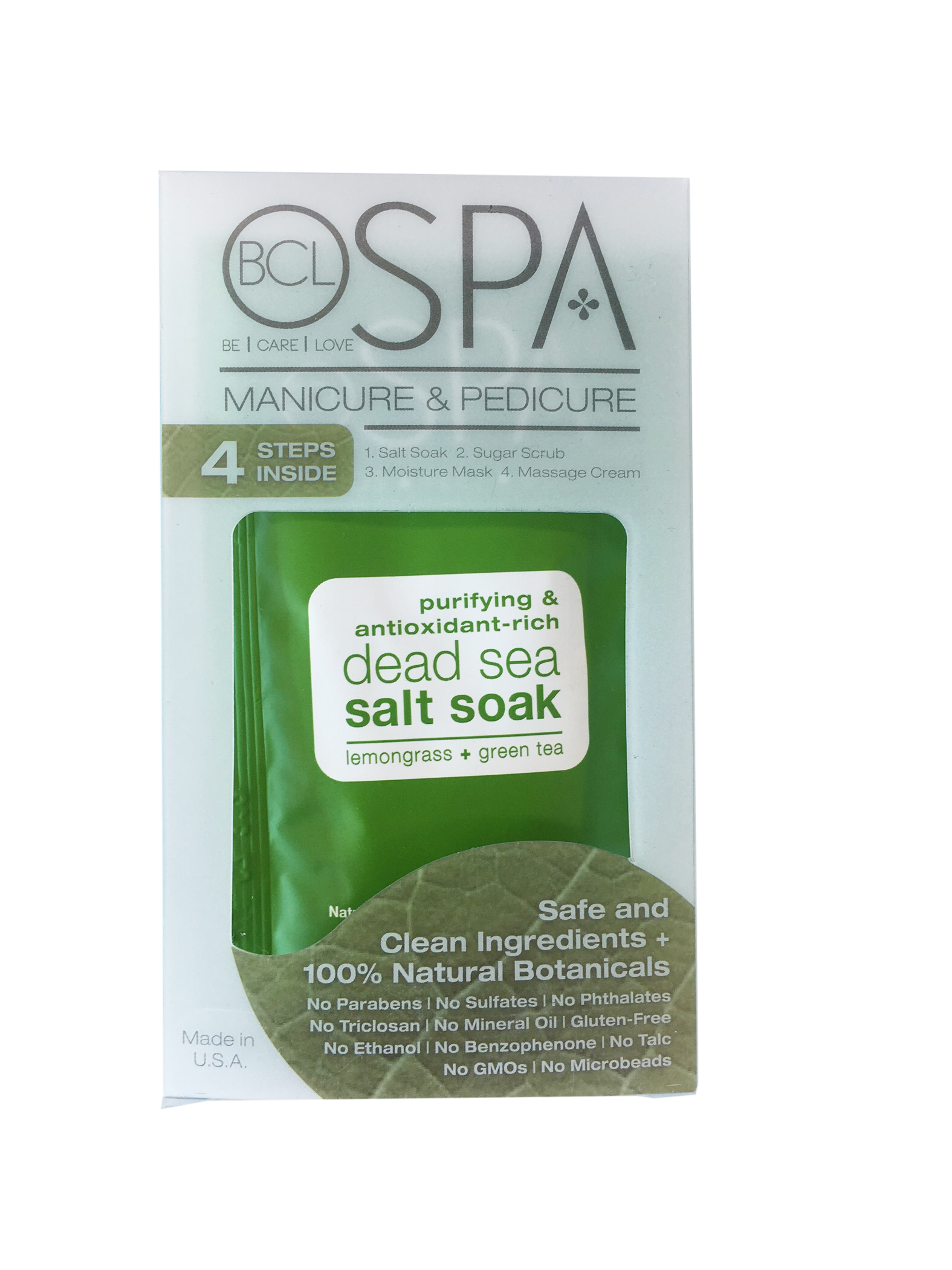 BCL Spa 4 Step Deluxe Organic - Sả & Xanh