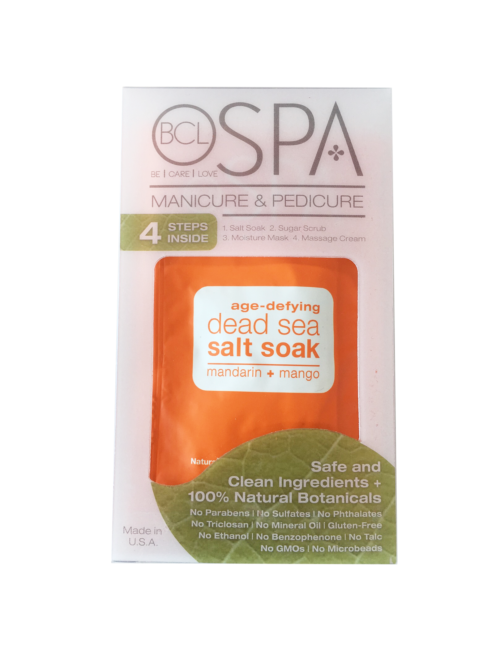 BCL Spa 4 Step Deluxe Organic - Quýt & Xoài