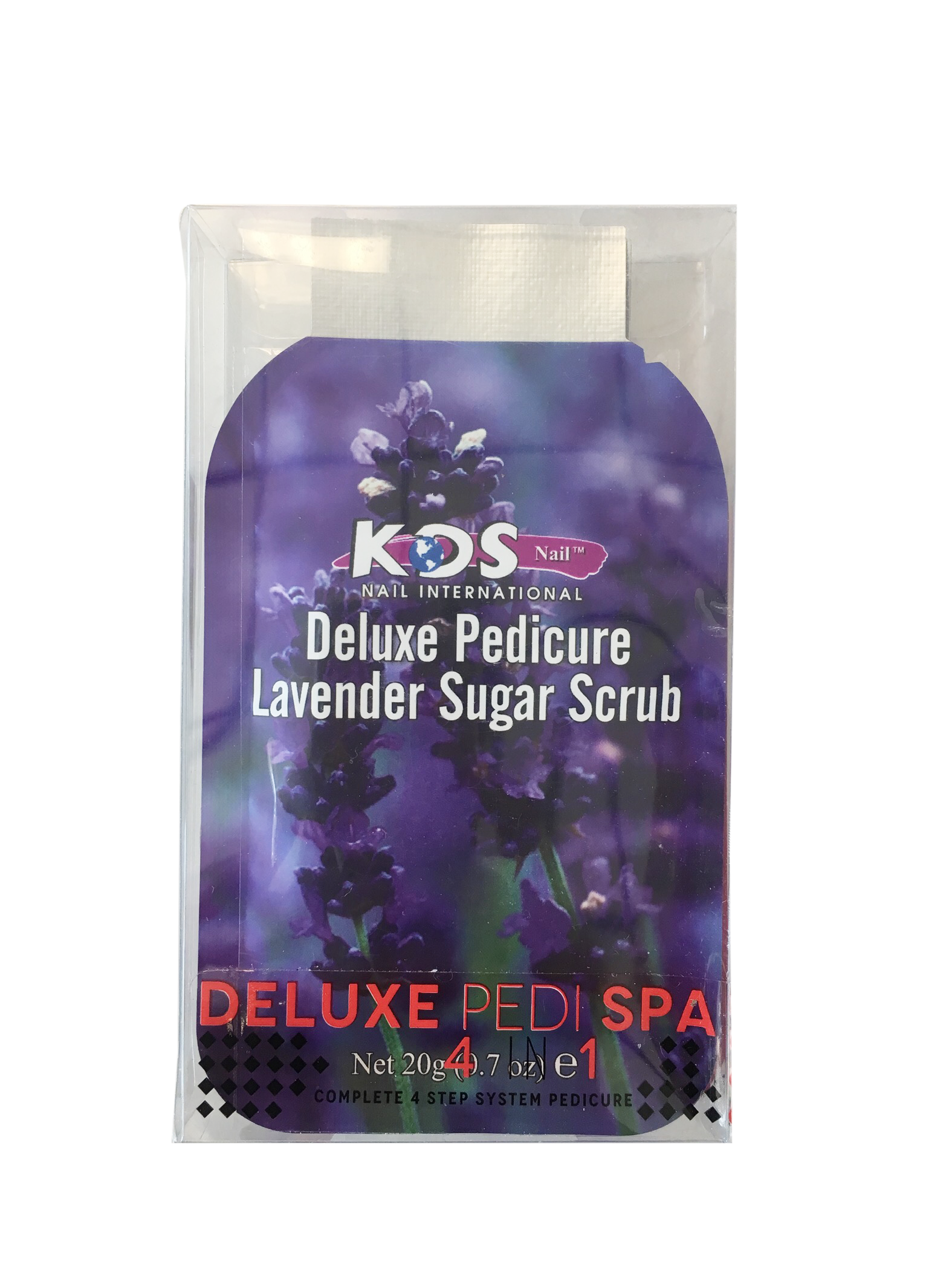 KDS Deluxe Pedicure 4 bước - Hoa oải hương - Hộp 88