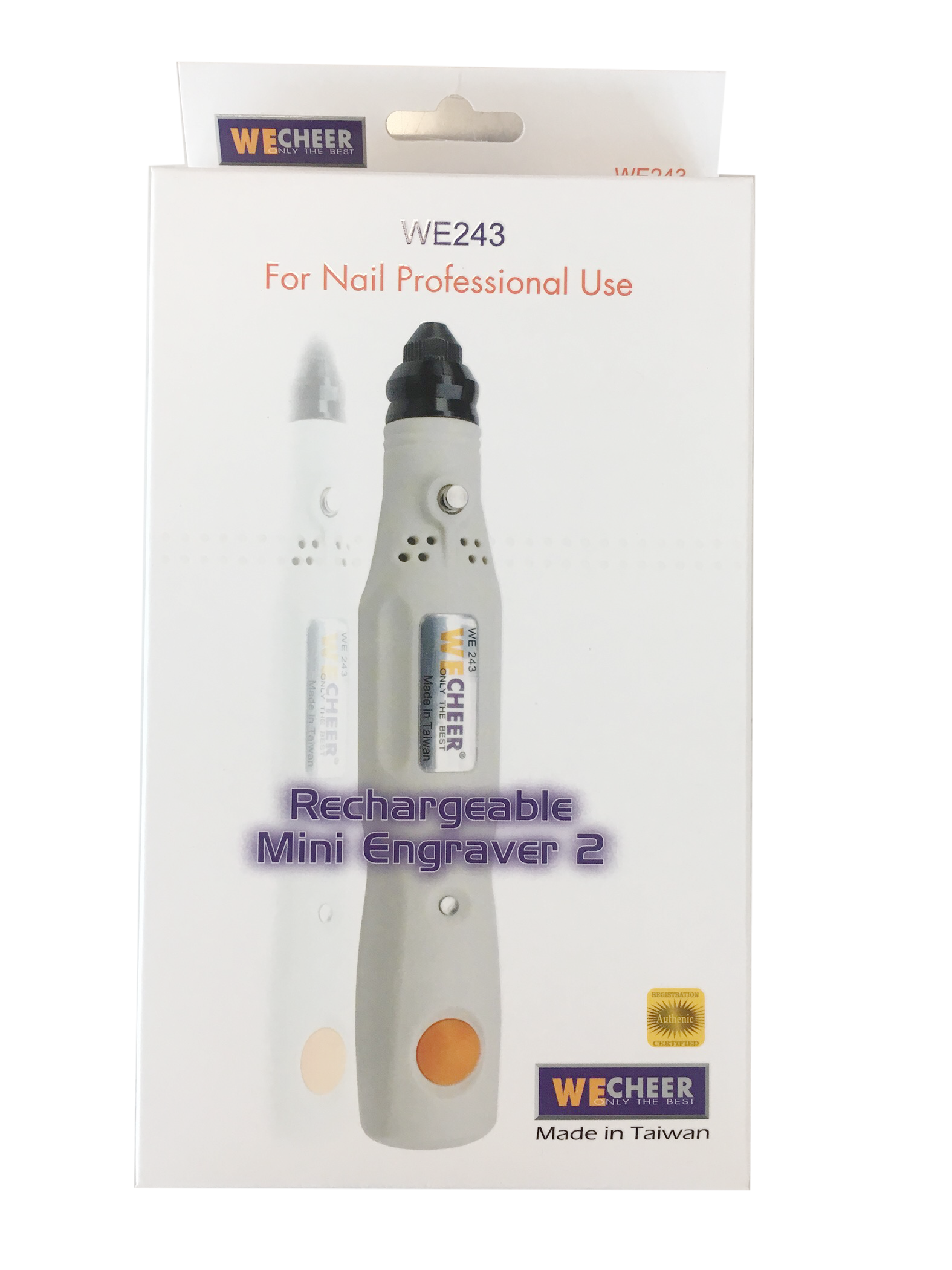 WE243 Mini có thể sạc lại - Màu xám ngà