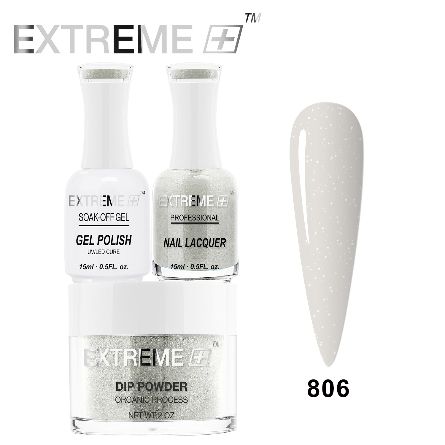 Bộ Combo EXTREME+ 3 trong 1 - Gel, Sơn mài & Nhúng - #806