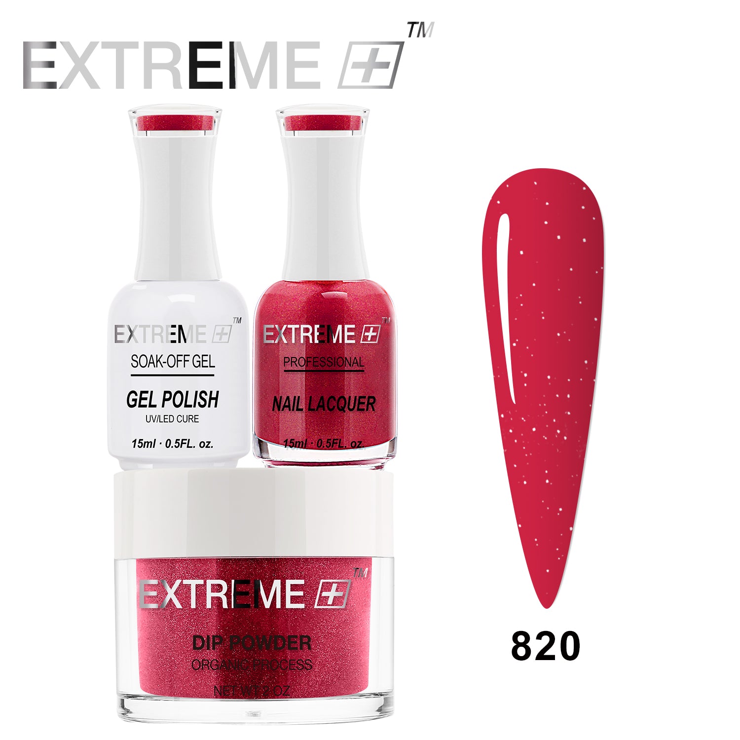 Bộ Combo EXTREME+ 3 trong 1 - Gel, Sơn Mài & Nhúng - #820