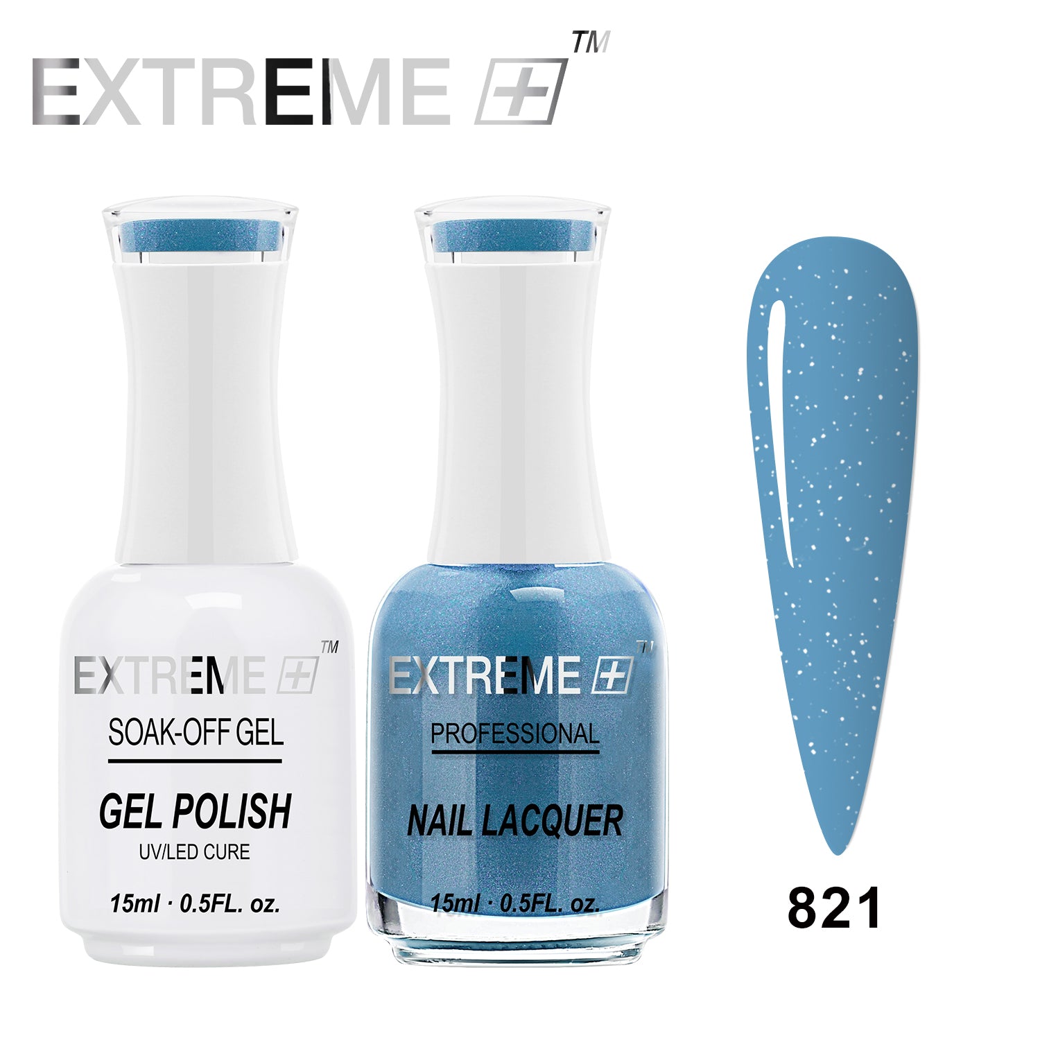 Sơn mài kết hợp gel EXTREME+ (Bộ đôi) - #821