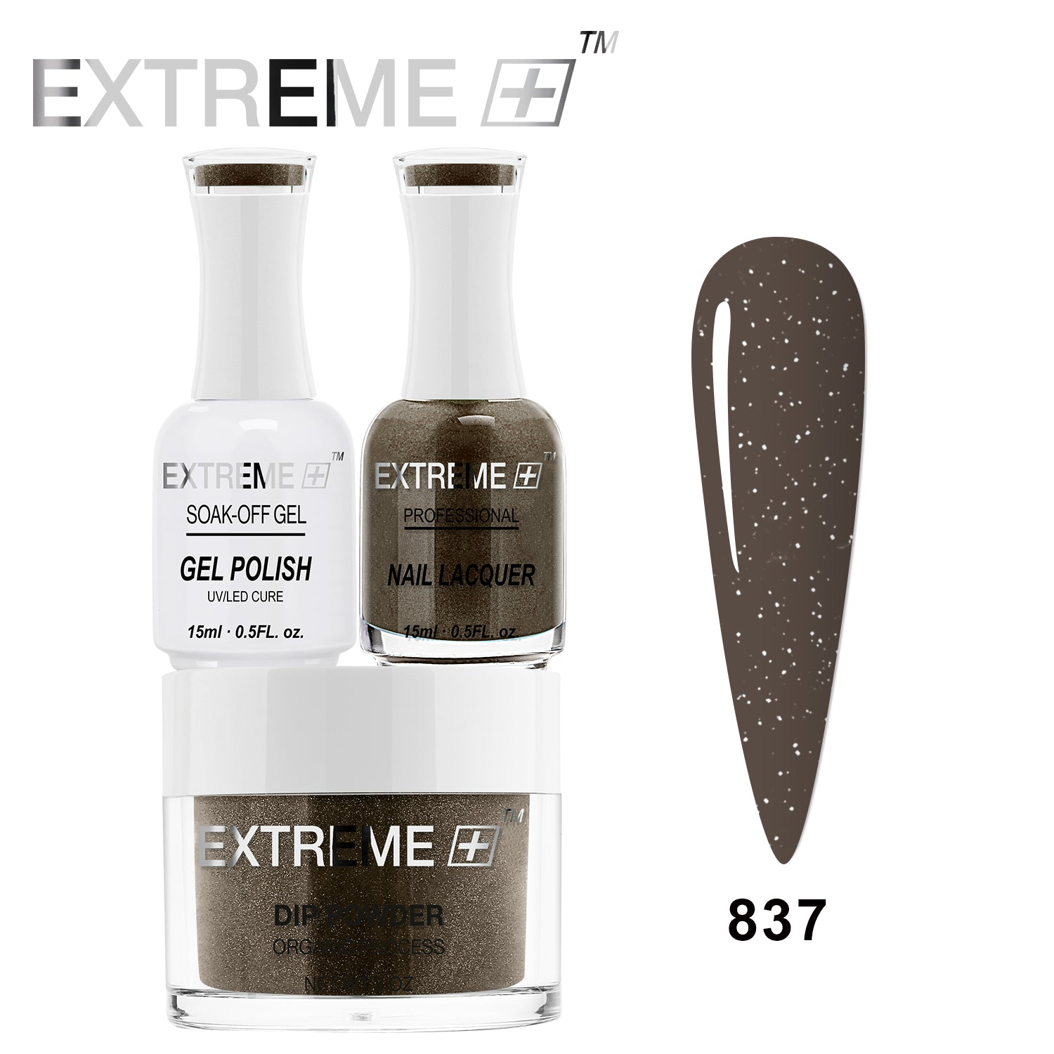 Bộ Combo EXTREME+ 3 trong 1 - Gel, Sơn mài & Nhúng - #837