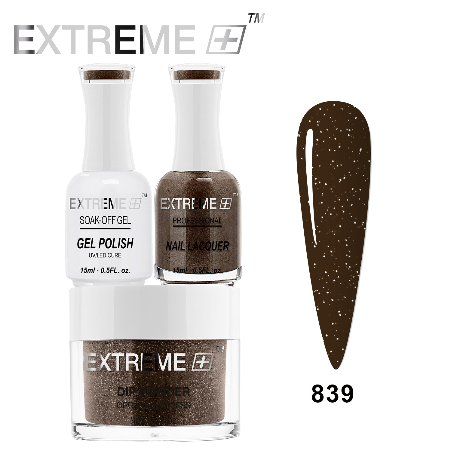 Bộ Combo EXTREME+ 3 trong 1 - Gel, Sơn mài & Nhúng - #839