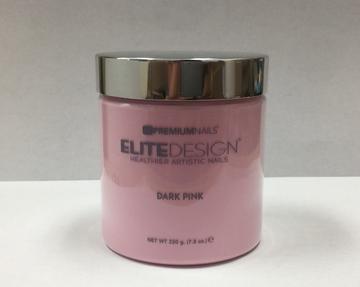 Móng Tay Cao Cấp - Bột Nhúng Elite Design Hồng & Trắng 7.8 oz - Hồng Đậm