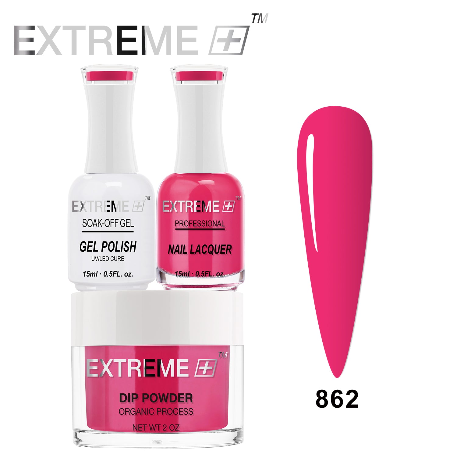 Bộ Combo EXTREME+ 3 trong 1 - Gel, Sơn mài & Nhúng - #862