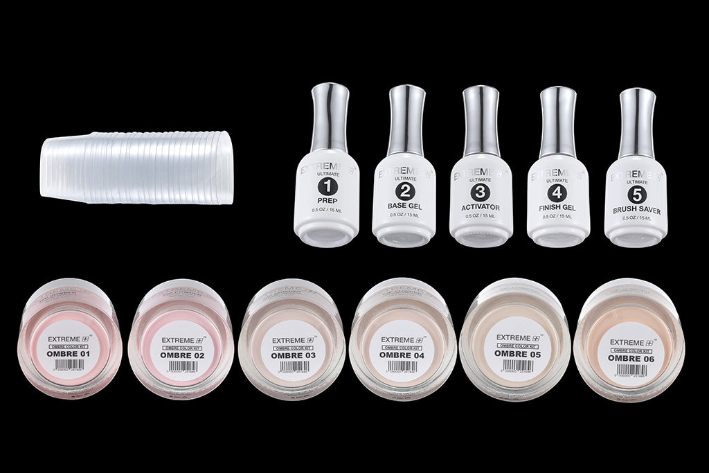 EXTREME+ Bộ bột nhúng màu ombre