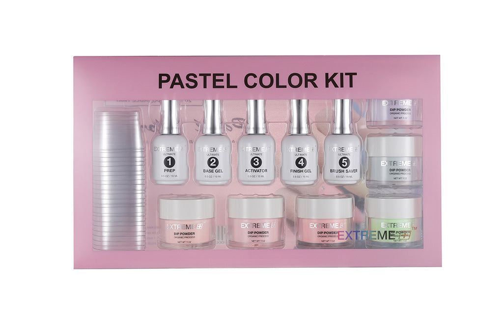 EXTREME+ Bộ Phấn Nhúng Màu Pastel