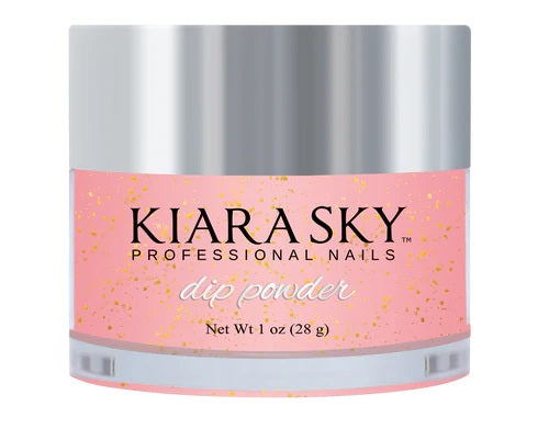 Kiara Sky Glow In Dark Dip Powder - DG125 Pink & Right