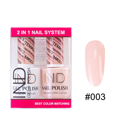 Bộ Gel Sơn Móng Tay IND & Sơn Mài Phối Màu - #03