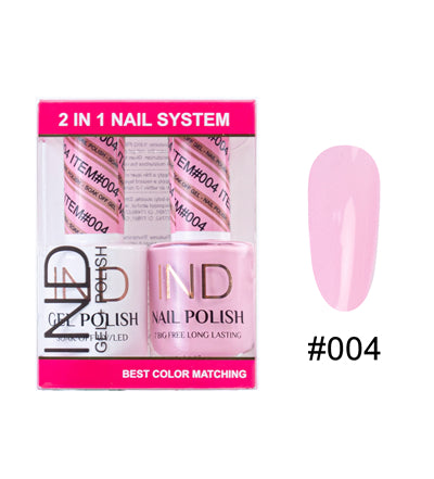 Bộ Gel Sơn Móng Tay IND & Sơn Mài Phối Màu - #04